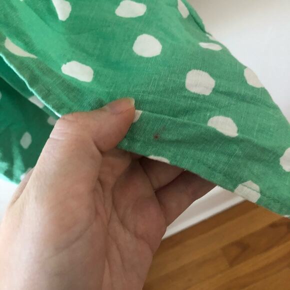 Urban Outfitters Green Polka Dot Midi Dress - Picture 5 of 8